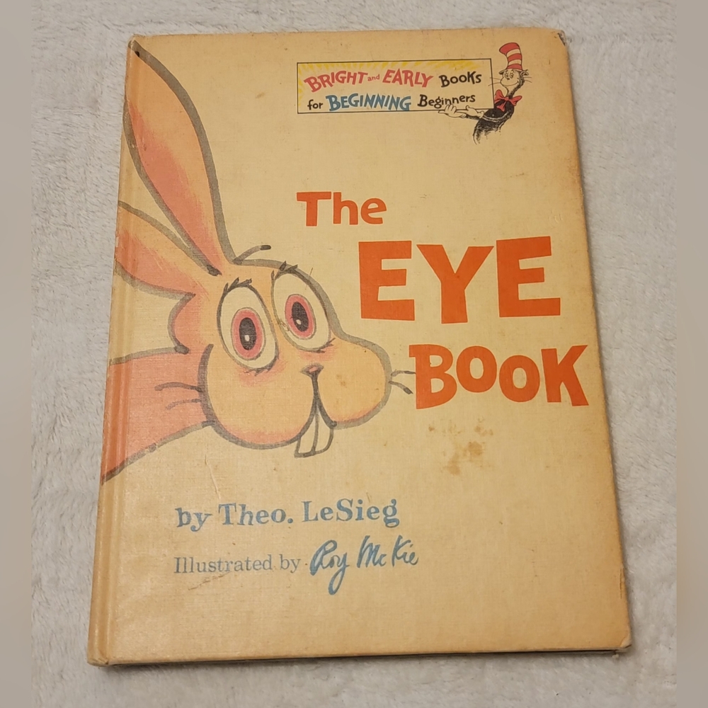 Dr. Seuss The Eye Book 1968